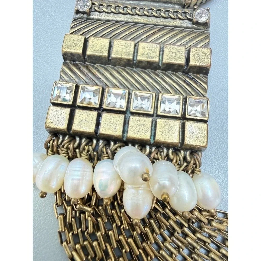 Long Fringe Necklace Lot of 3 Opera Signed Statement Casual Everyday‎ Designer